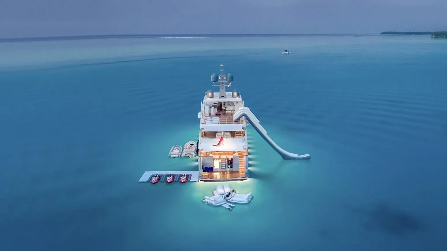 Yacht slide installation 3